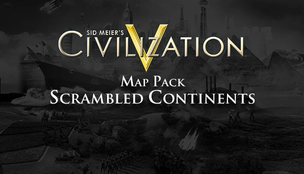 Civilization V - Scrambled Continents Map Pack