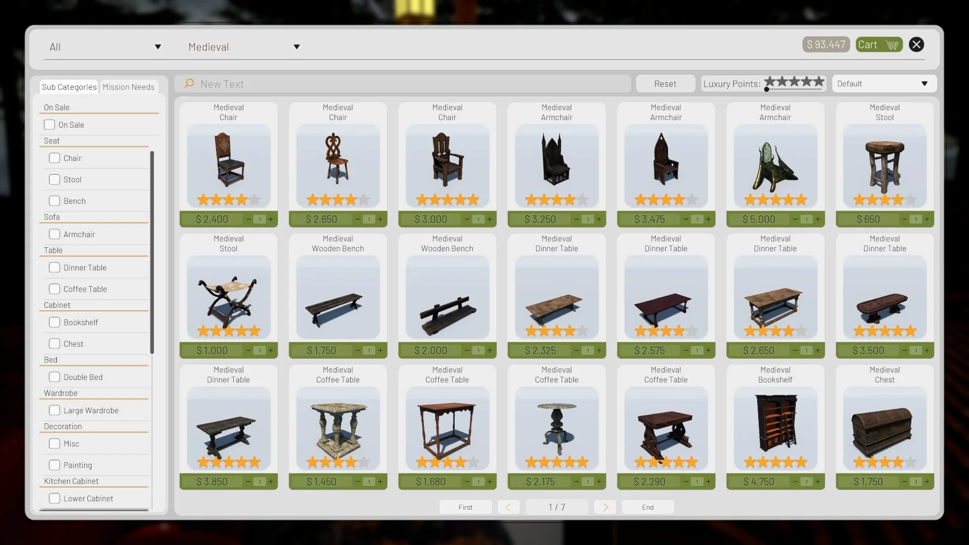 ContractVille - Medieval Furniture Pack - Image 6