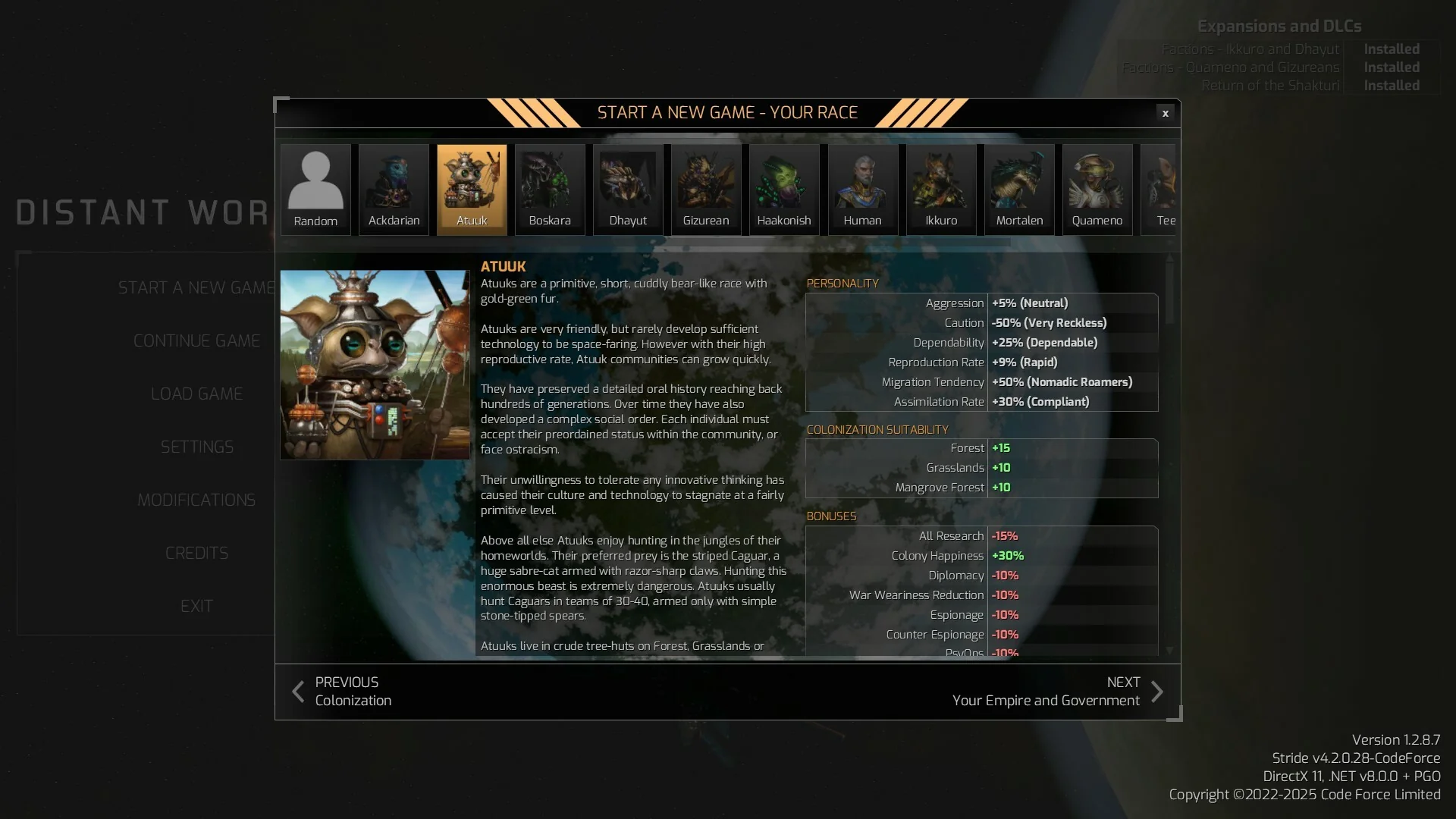 Distant Worlds 2: Factions - Atuuk and Wekkarus - Image 5