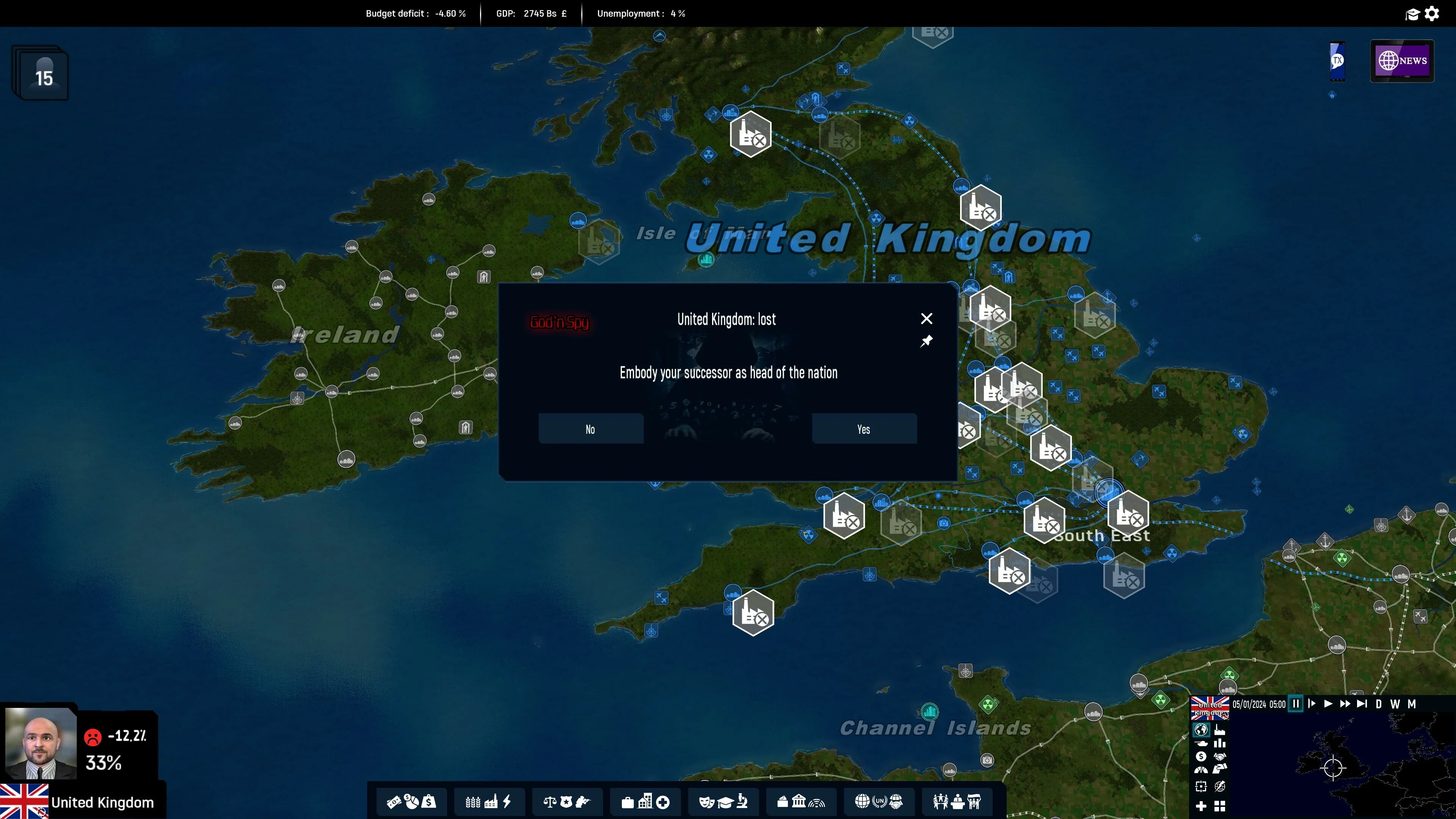 God'n Spy Add-on - Geo-Political Simulator 5 - Image 5