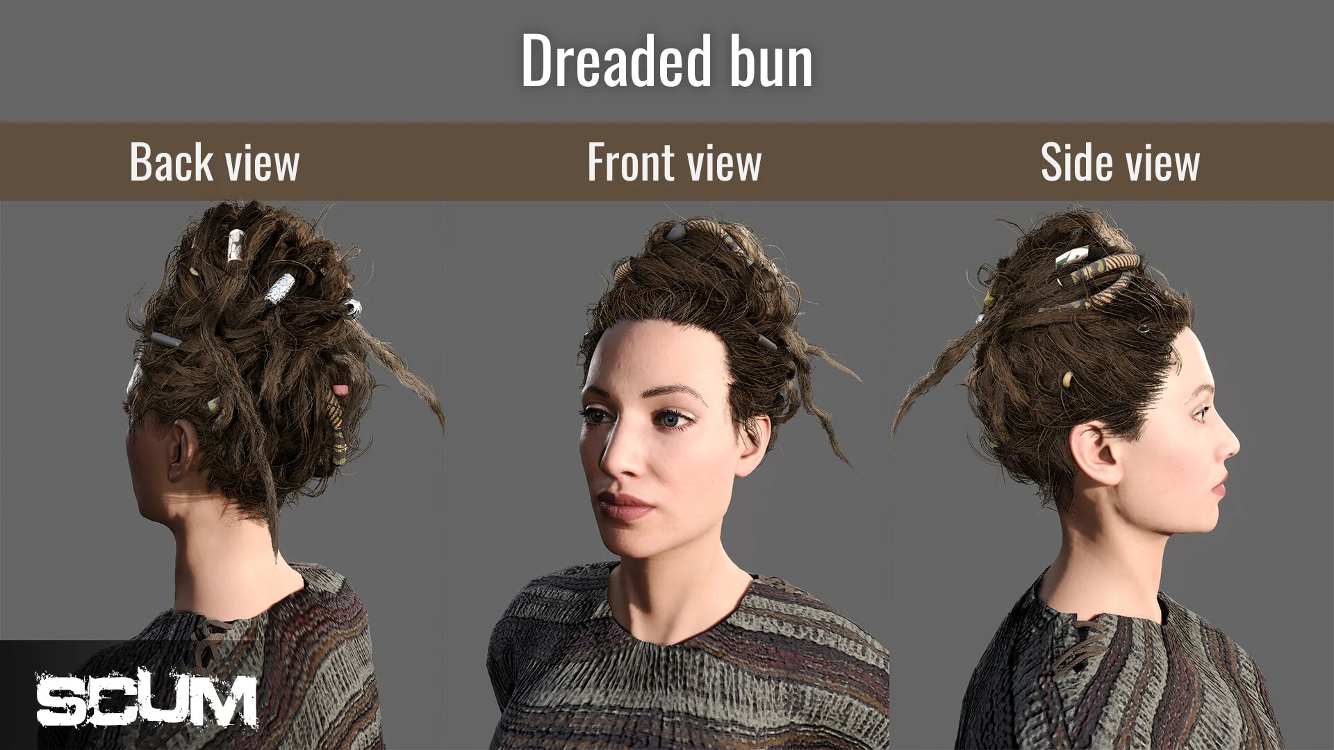 SCUM Female Hair Pack - Image 9