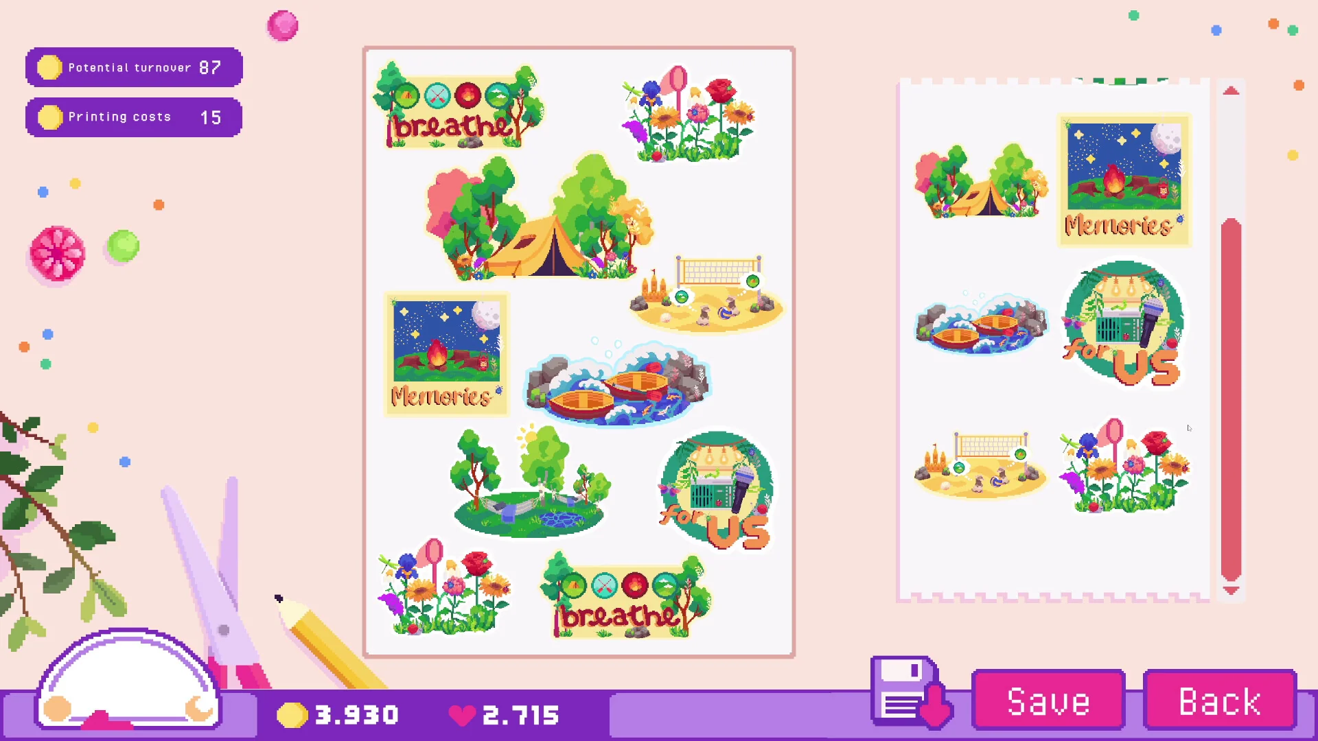 Sticky Business: Camp Zinnias - Image 3