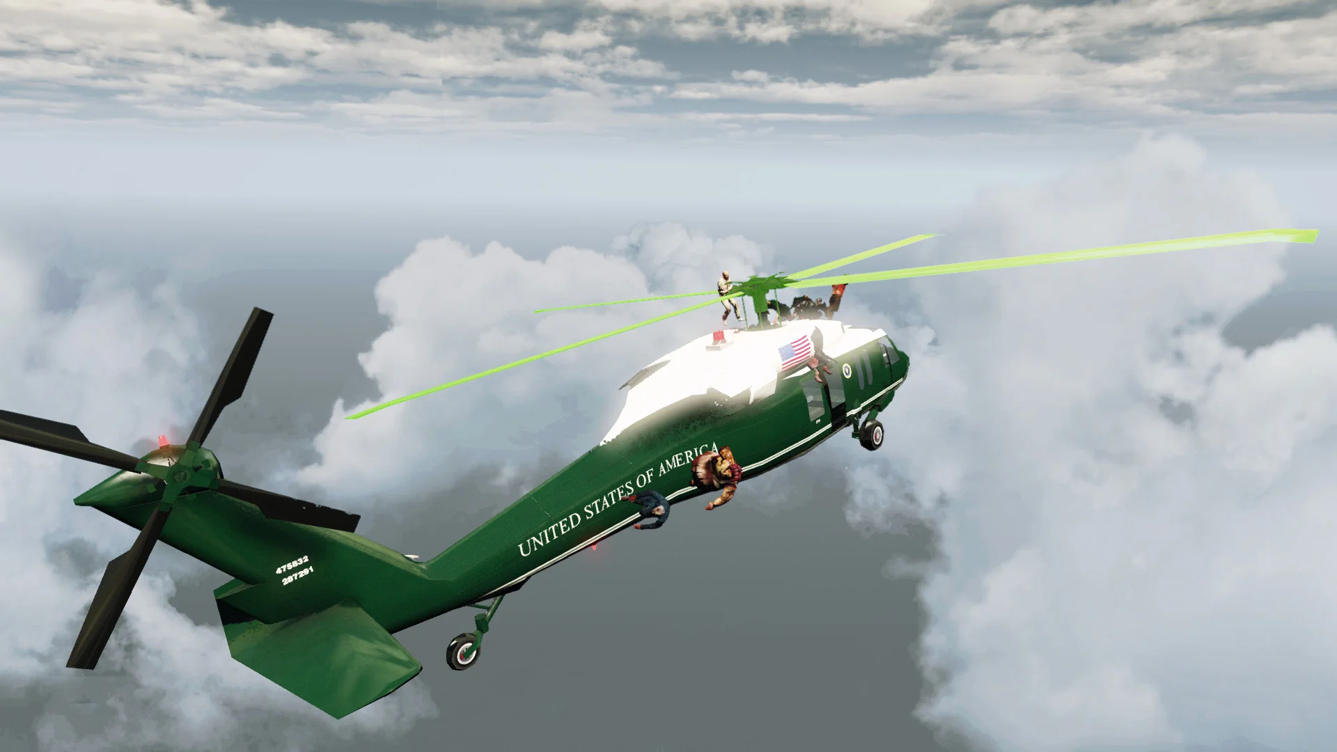Zombies on a Plane - Helicopter - Image 6